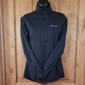 Marmot Black Half-Zip Fleece Pullover